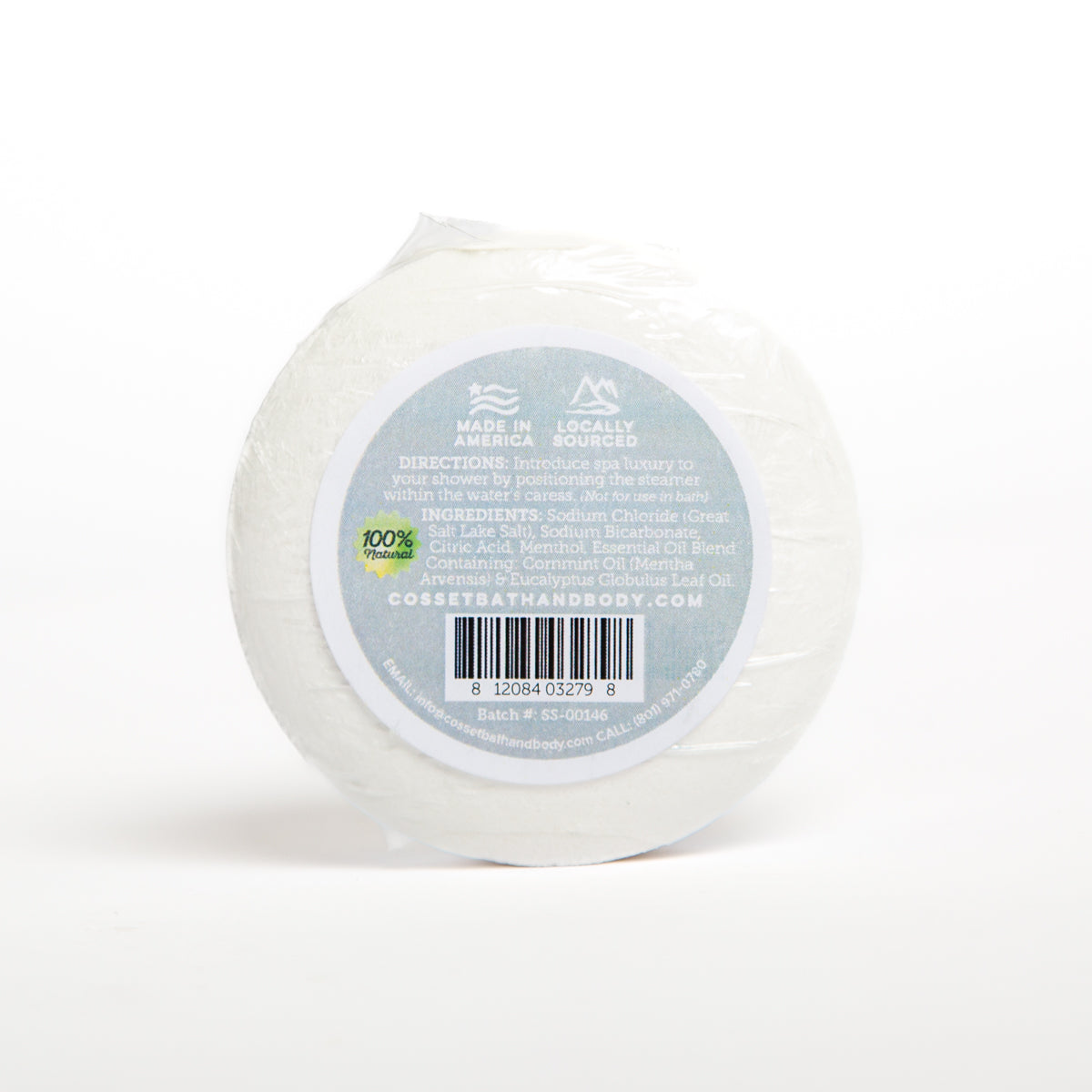 100% Natural Breathe Shower Steamer