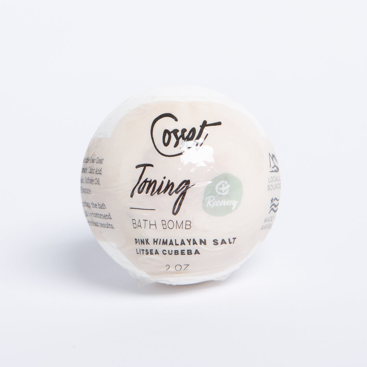 100% Natural Toning Therapy Bath Bomb