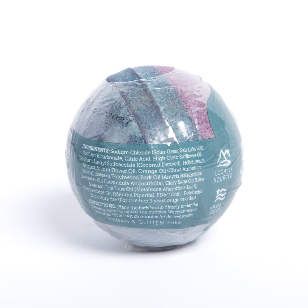 Black Lotus Therapy Bath Bomb (Restorative - Bubble)